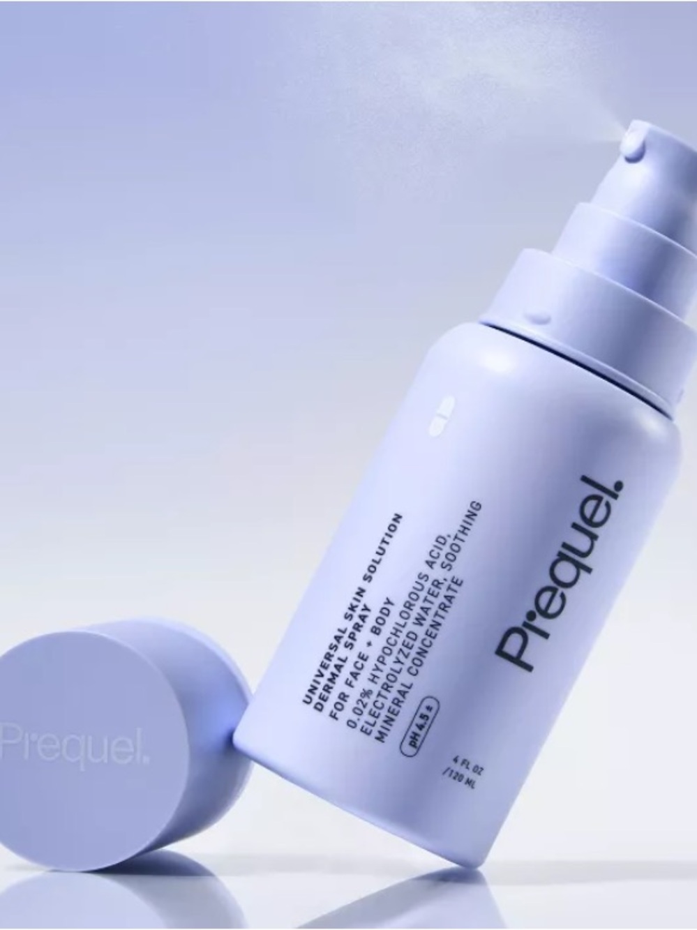 Prequel UNIVERSAL SKIN SOLUTION
DERMAL SPRAY•4 fl oz•